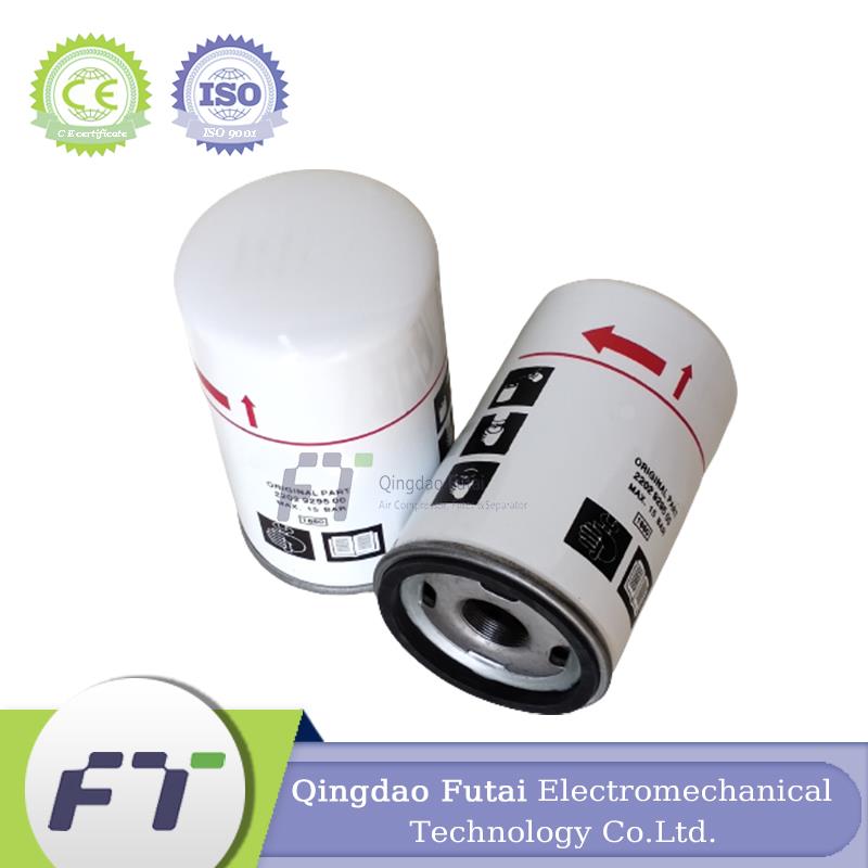 FUTAI Screw Air Compressor OEM Atlas Copco 2202929500 Oil Filter