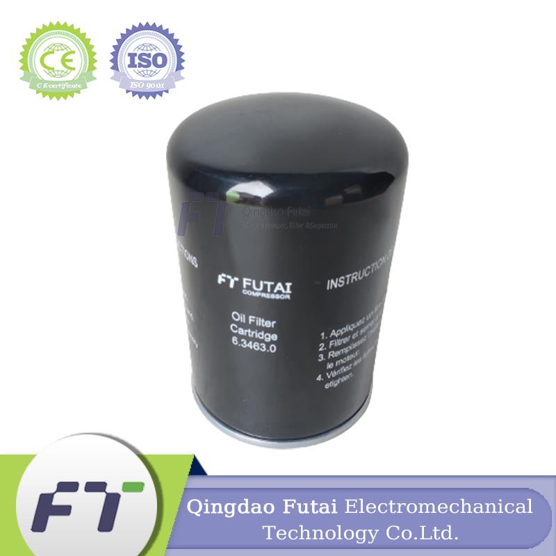 FUTAI Screw Air Compressor OEM Kaeser 6.3463.0 Oil Filter