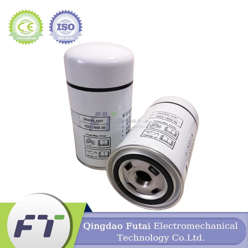 FUTAI Screw Air Compressor OEM Ceccato 1625165639 Oil Filter