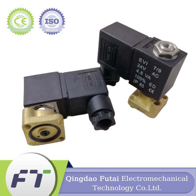 FUTAI Screw Air Compressor Spare Parts Compair OEM 100012563 Solenoid valve