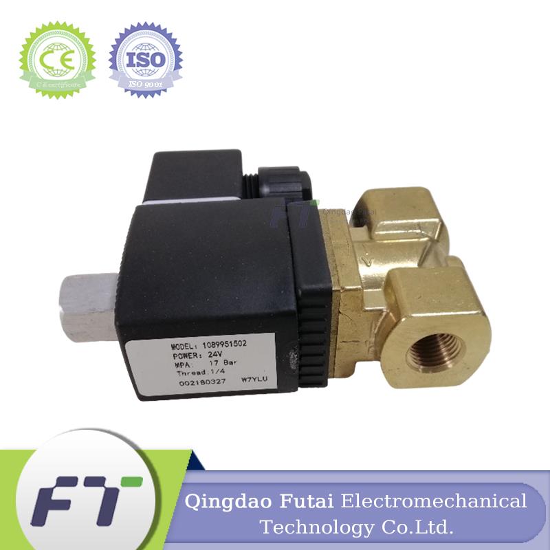 FUTAI Screw Air Compressor Spare Parts Atlas copco OEM 1089951502 Solenoid valve