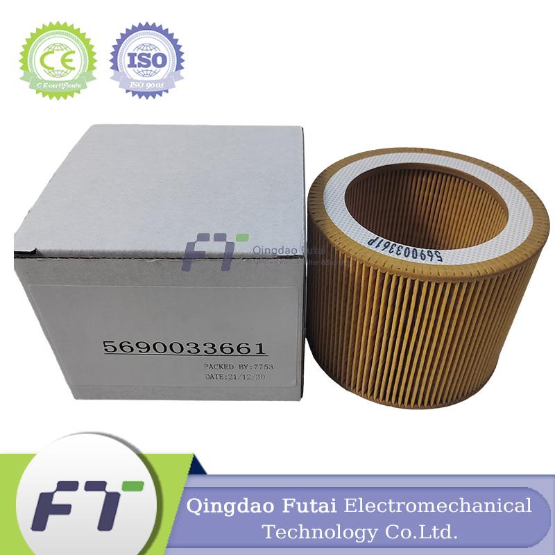 FUTAI OEM Boge Screw Air Compressor Spare Parts 5690033661 Air Filter