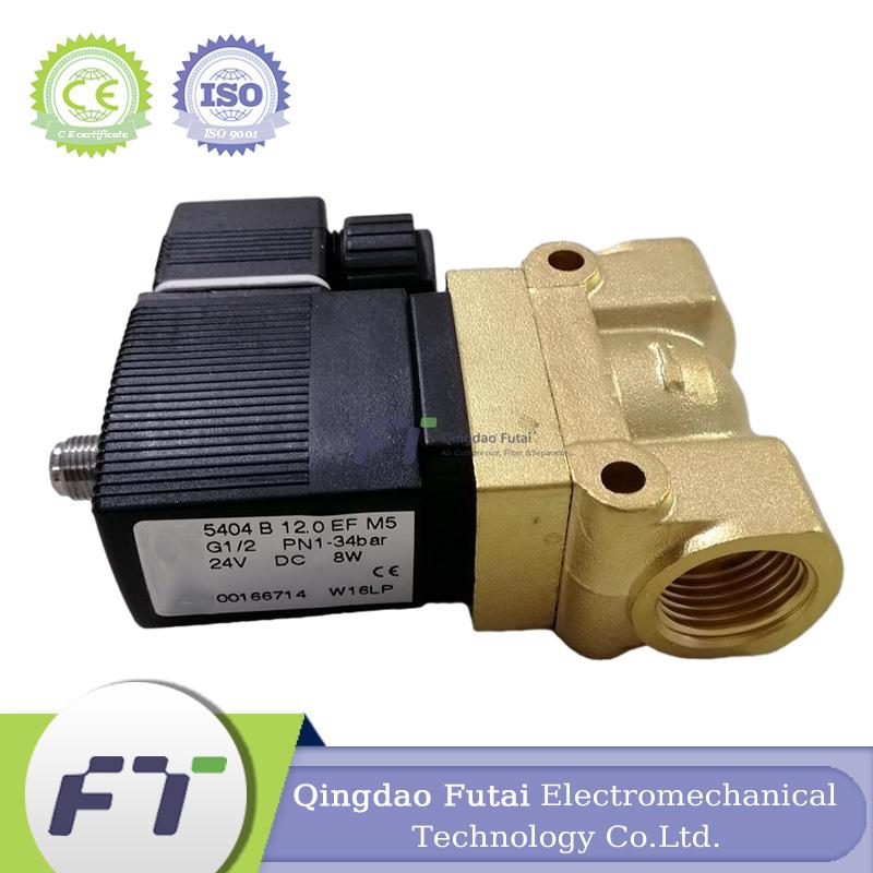 FUTAI Screw Air Compressor Spare Parts OEM 166714 Solenoid Valve