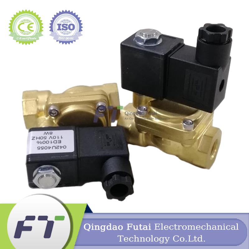 FUTAI Screw Air Compressor Spare Parts OEM 042U4055 Solenoid Valve