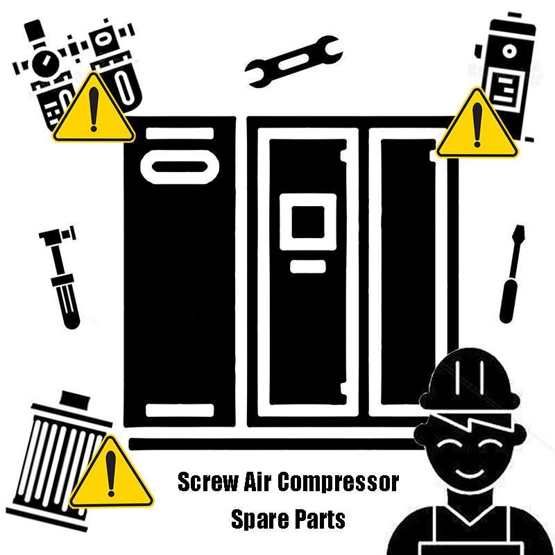 The impact of inferior parts on screw air compressor.