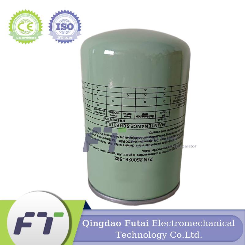 FUTAI Fiberglass Replacement Sullair Air Compressor Spare Parts 250026-982 Air Oil Separator