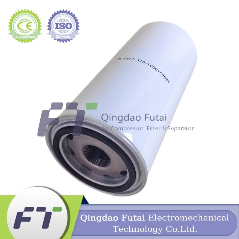 FUTAI Screw Air Compressor OEM Kobelco PS-CE11-510 Oil Filter