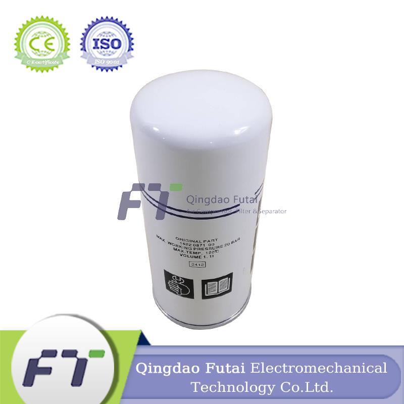 FUTAI Fiberglass Replacement Atlas Copco Air Compressor Spare Parts 1622087100 Air Oil Separator