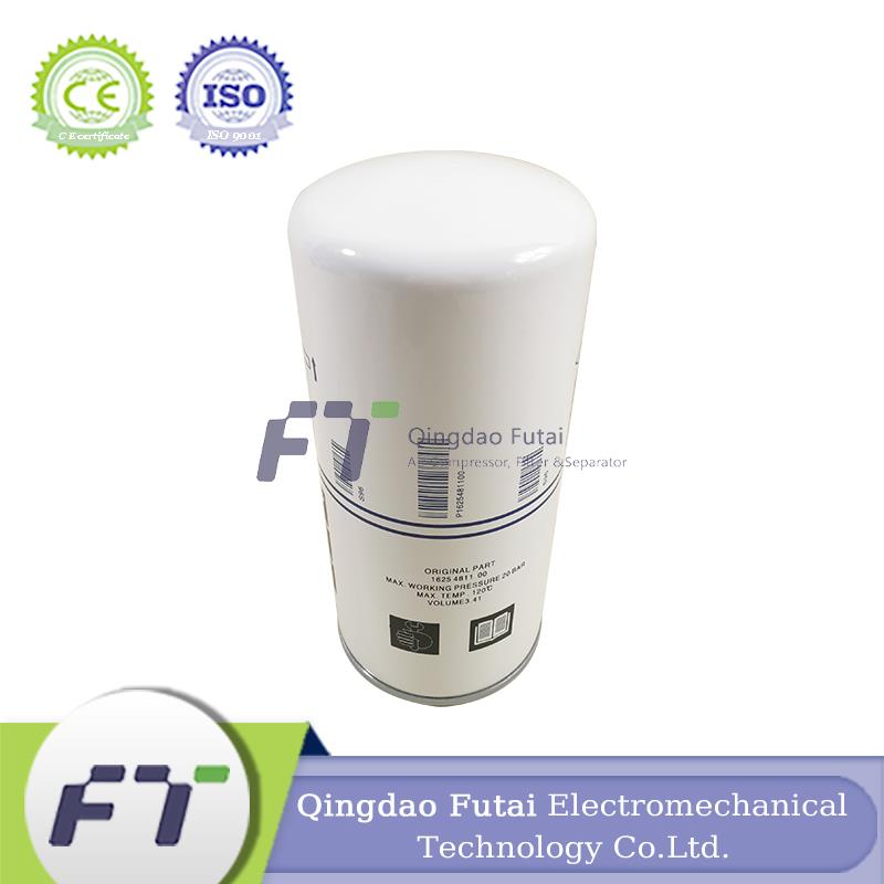FUTAI Fiberglass Replacement Atlas Copco Air Compressor Spare Parts 1625481100 Air Oil Separator