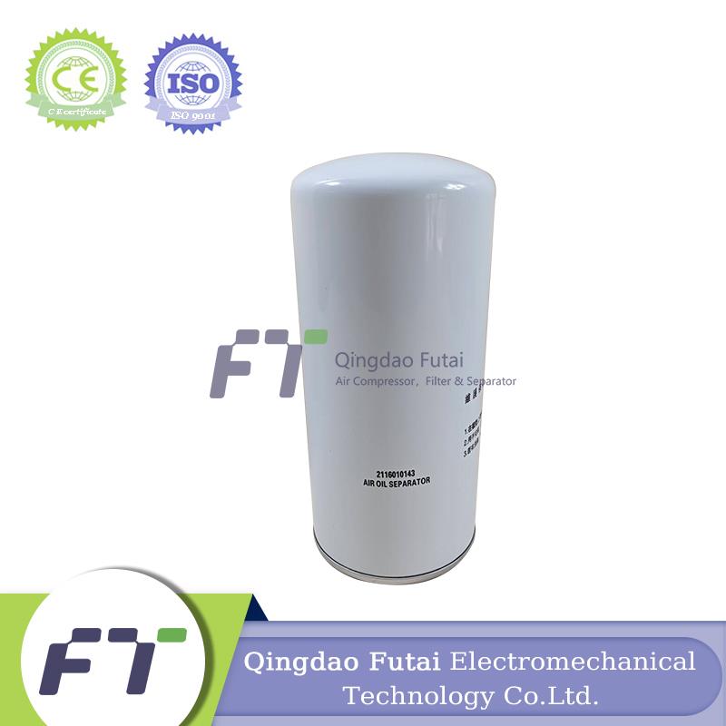 FUTAI Screw Air Compressor OEM Fusheng Replacement 2116010143 Air Oil Separator