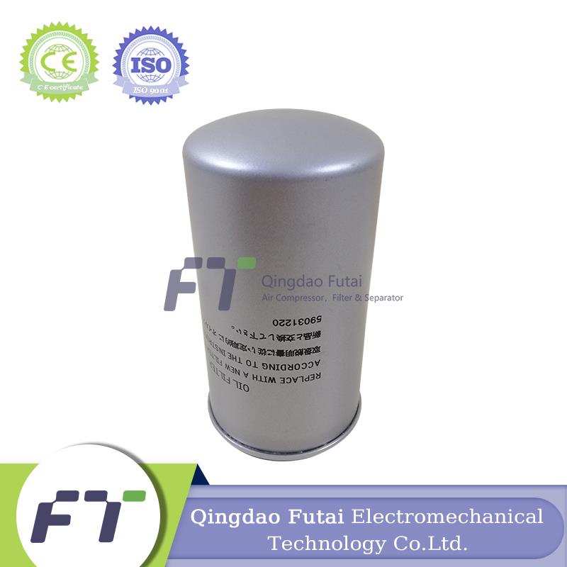 FUTAI Screw Air Compressor OEM Hitachi 59031220 Oil Filter